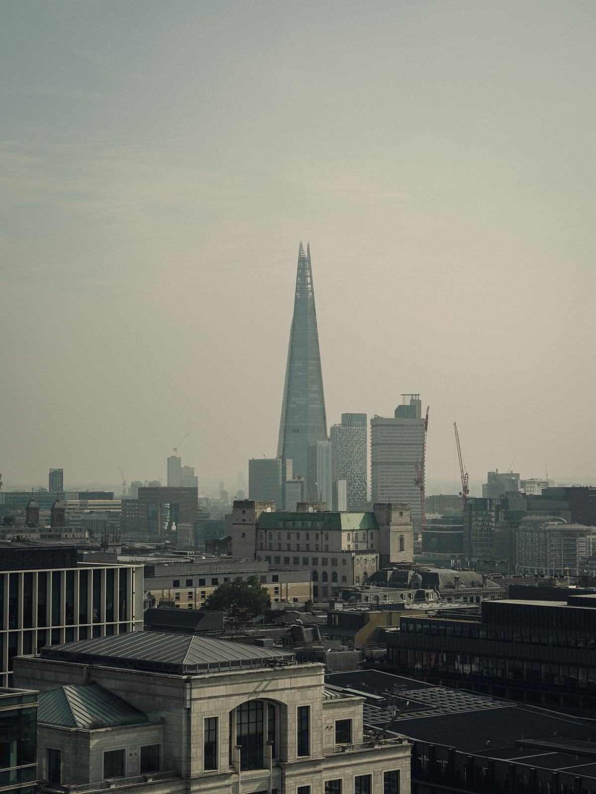 The view across London from Travers Smith