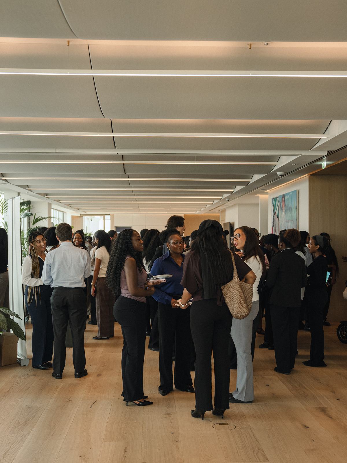The networking floor